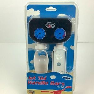“Sealed”IConcepts Game Fury Jet Ski Handle Bars for Wii Sports Resort By Sakar